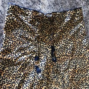 Leopard Beachwear Pants